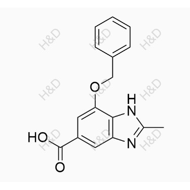 替戈拉生雜質(zhì)18,7-(benzyloxy)-2-methyl-1H-benzo[d]imidazole-5-carboxylic acid