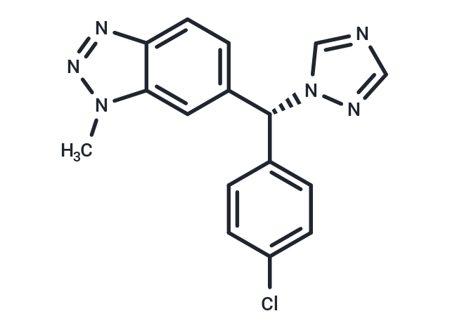 化合物 (-)-Vorozole,(-)-Vorozole