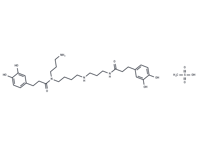 地骨皮乙素 甲磺酸鹽,Kukoamine B mesylate