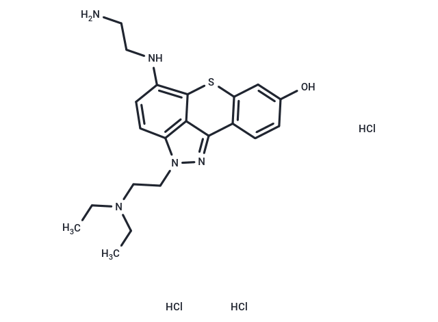 Ledoxantrone 鹽酸鹽,Ledoxantrone trihydrochloride