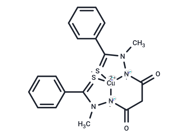 化合物 Cu(II)-Elesclomol,Cu(II)-Elesclomol