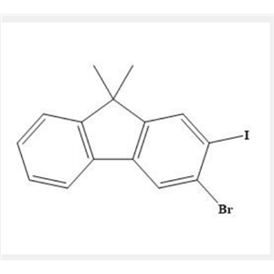 3-溴-2-碘-9,9-二甲基-9H-芴,3-bromo-2-iodo-9,9-dimethyl-9H-fluorene