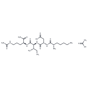 化合物Tripeptide-10 citrulline Acetate|TP2493|TargetMol