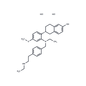 化合物 RAD1901 dihydrochloride,Elacestrant dihydrochloride