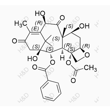 紫杉醇雜質(zhì)5,(2aR,4S,4aS,6R,11S,12S,12aR,12bS)-12b-acetoxy-4,6,11-trihydroxy-4a,8,13,13-tetramethyl-5,9-dioxo-2a,3,4,4a,5,6,9,10,11,12,12a,12b-dodecahydro-1H-7,11-methanocyclodeca[3,4]benzo[1,2-b]oxet-12-yl benzoate