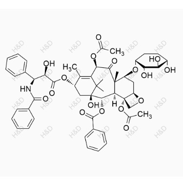 紫杉醇雜質(zhì)13,(2aR,4S,4aS,6R,9S,11S,12S,12aR,12bS)-9-(((2R,3S)-3-benzamido-2-hydroxy-3-phenylpropanoyl)oxy)-12-(benzoyloxy)-11-hydroxy-4a,8,13,13-tetramethyl-5-oxo-4-(((1R,2S,3R,4S)-2,3,4-trihydroxycyclohexyl)oxy)-2a,3,4,4a,5,6,9,10,11,12,12a,12b-dodecahydro-1H-7,11-me