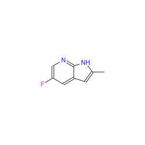 5-氟-2-甲基-7-氮雜吲哚,5-Fluoro-2-methyl-1H-pyrrolo[2,3-b]pyridine