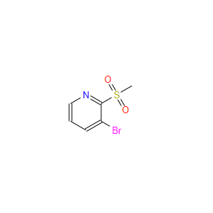 3-溴-2-(甲基磺酰基)吡啶,3-Bromo-2-(methylsulfonyl)pyridine