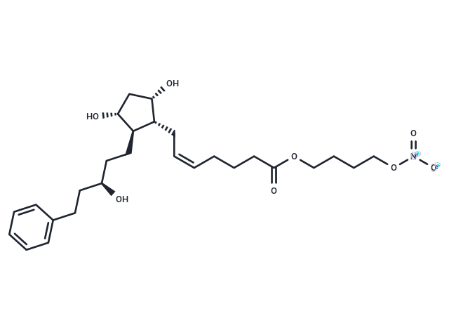 化合物 Latanoprostene bunod,Latanoprostene bunod