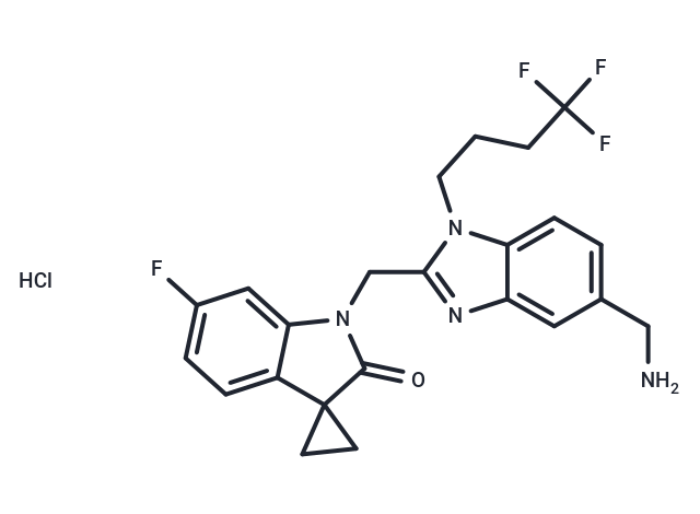 化合物 Sisunatovir HCl,Sisunatovir hydrochloride