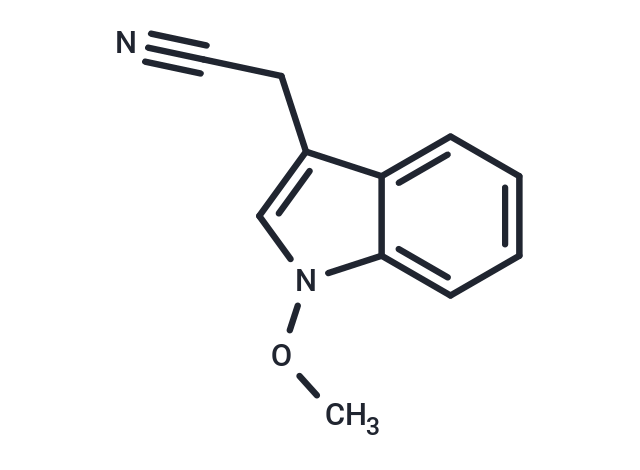 1-甲氧基-3-吲哚乙腈,Caulilexin C