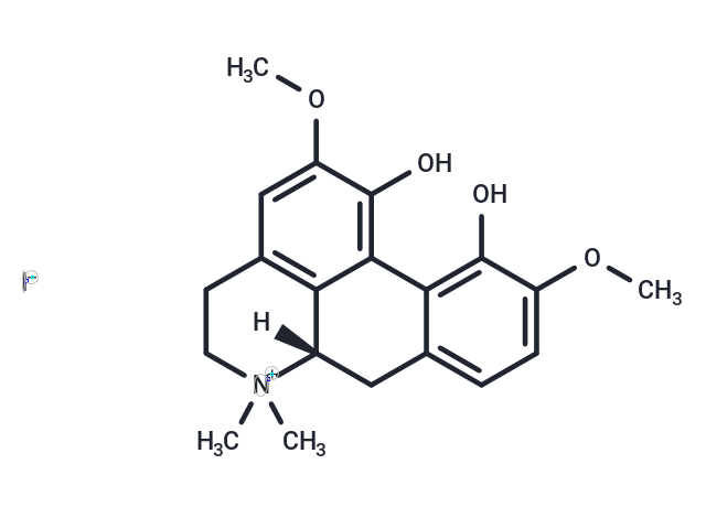 碘化木蘭花堿,(+)-Magnoflorine iodide