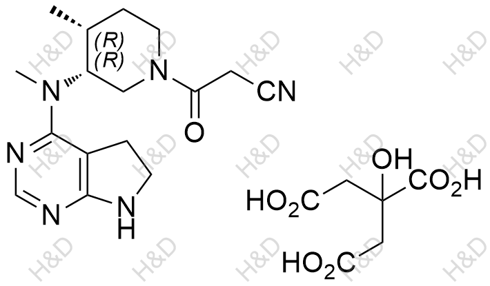 托法替尼雜質(zhì)N（枸櫞酸）,Tofacitinib Impurity N