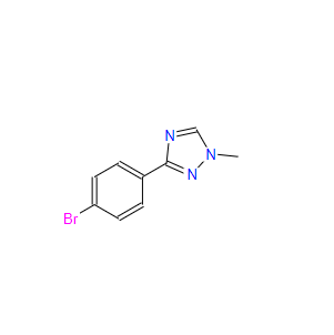 3-(4-溴苯基)-1-甲基-1H-1,2,4-三唑,3-(4-Bromophenyl)-1-Methyl-1H-1,2,4-Triazole