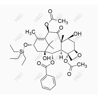 紫杉醇雜質(zhì)23,(2aR,4S,4aS,6R,9S,11S,12S,12aR,12bS)-12-(benzoyloxy)-4,11-dihydroxy-4a,8,13,13-tetramethyl-5-oxo-9-((triethylsilyl)oxy)-2a,3,4,4a,5,6,9,10,11,12,12a,12b-dodecahydro-1H-7,11-methanocyclodeca[3,4]benzo[1,2-b]oxete-6,12b-diyl diacetate