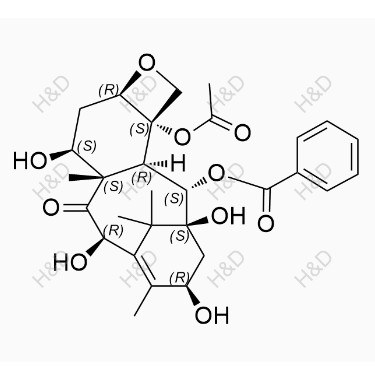 紫杉醇雜質(zhì)46,(2aR,4S,4aS,6R,9R,11S,12S,12aR,12bS)-12b-acetoxy-4,6,9,11-tetrahydroxy-4a,8,13,13-tetramethyl-5-oxo-2a,3,4,4a,5,6,9,10,11,12,12a,12b-dodecahydro-1H-7,11-methanocyclodeca[3,4]benzo[1,2-b]oxet-12-yl benzoate