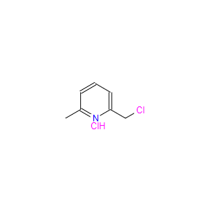 2-(氯甲基)-6-甲基吡啶盐酸盐,2-(chloromethyl)-6-methylpyridinium chloride