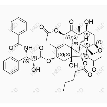 紫杉醇雜質(zhì)47,(2aR,4S,4aS,6R,9S,11S,12S,12aR,12bS)-9-(((2R,3S)-3-benzamido-2-hydroxy-3-phenylpropanoyl)oxy)-4,11-dihydroxy-4a,8,13,13-tetramethyl-5-oxo-12-(pentanoyloxy)-2a,3,4,4a,5,6,9,10,11,12,12a,12b-dodecahydro-1H-7,11-methanocyclodeca[3,4]benzo[1,2-b]oxete-6,12b-diyl diacetate