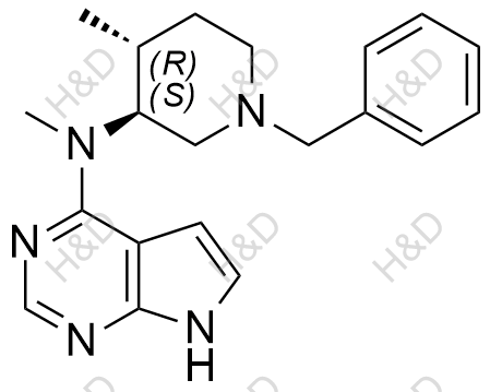 托法替尼雜質(zhì)21,N-((3S,4R)-1-benzyl-4-methylpiperidin-3-yl)-N-methyl-7H-pyrrolo[2,3-d]pyrimidin-4-amine