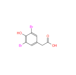 2-(3,5-二溴-4-羥基苯基)乙酸,2-(3,5-Dibromo-4-hydroxyphenyl)acetic acid