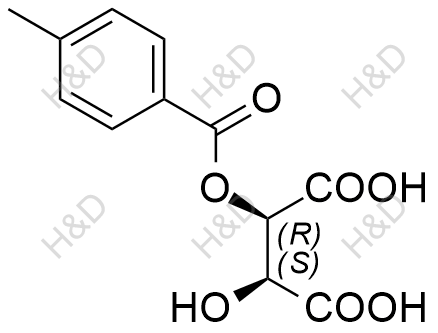 托法替尼雜質(zhì)64,(2S,3R)-2-hydroxy-3-((4-methylbenzoyl)oxy)succinic acid