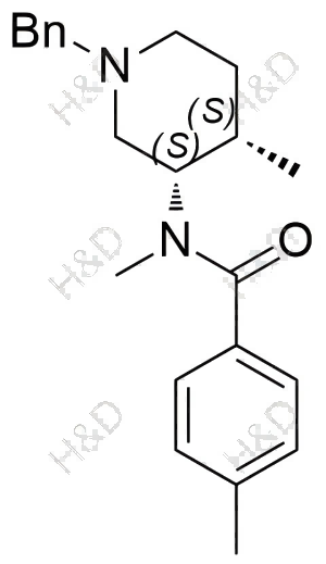 托法替尼雜質(zhì)66,N-((3S,4S)-1-benzyl-4-methylpiperidin-3-yl)-N,4-dimethylbenzamide