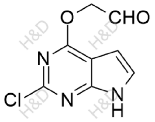 托法替尼雜質(zhì)76,2-((2-chloro-7H-pyrrolo[2,3-d]pyrimidin-4-yl)oxy)acetaldehyde