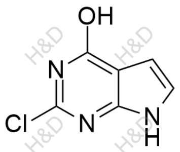 托法替尼雜質79,2-chloro-7H-pyrrolo[2,3-d]pyrimidin-4-ol