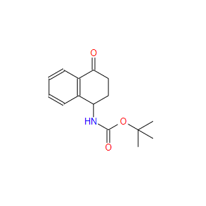 (4-氧代-1,2,3,4-四氫萘-1-基)氨基甲酸叔丁酯,TERT-BUTYL (4-OXO-1,2,3,4-TETRAHYDRONAPHTHALEN-1-YL)CARBAMATE