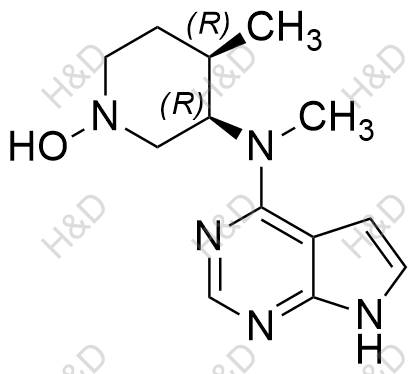 托法替尼雜質(zhì)125,(3R,4R)-4-methyl-3-(methyl(7H-pyrrolo[2,3-d]pyrimidin-4-yl)amino)piperidin-1-ol