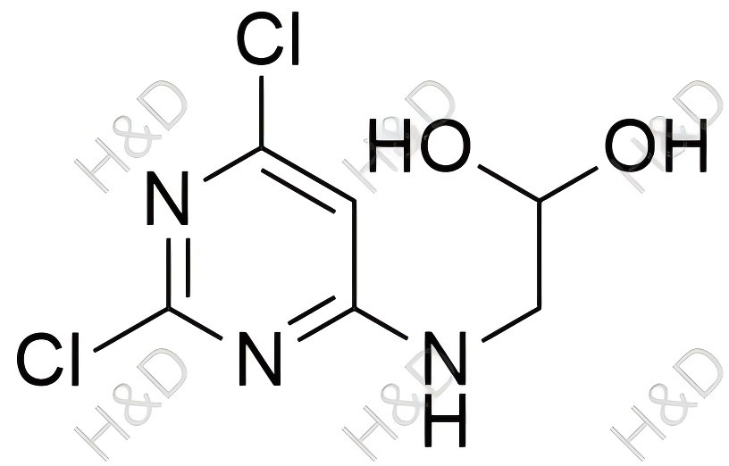 托法替尼雜質(zhì)129,2-((2,6-dichloropyrimidin-4-yl)amino)ethane-1,1-diol