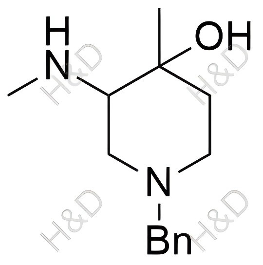 托法替尼雜質130,1-benzyl-4-methyl-3-(methylamino)piperidin-4-ol