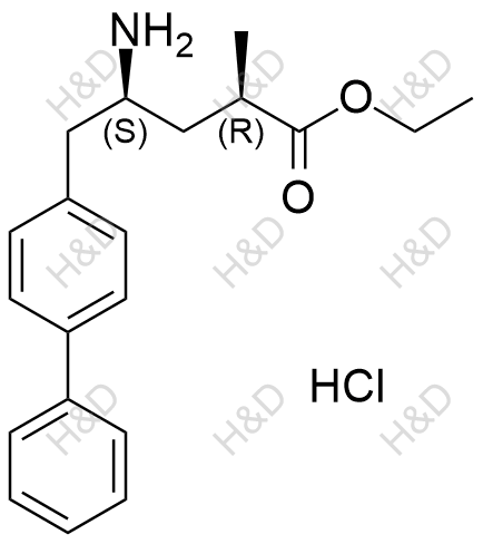 沙庫(kù)巴曲纈沙坦雜質(zhì)55（鹽酸鹽）,LCZ696 valsartan + sacubitril   impurity 55  Hydrochloride