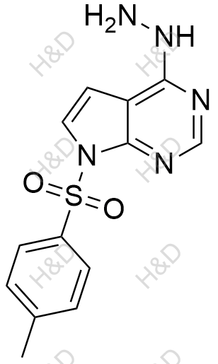 托法替尼雜質(zhì)139,4-hydrazinyl-7-tosyl-7H-pyrrolo[2,3-d]pyrimidine