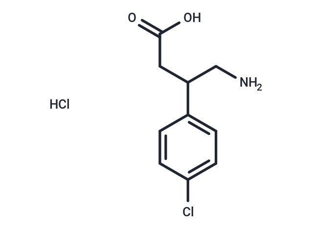 化合物 Baclofen hydrochloride,Baclofen hydrochloride