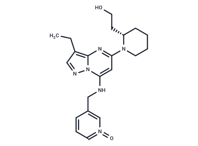 化合物 Dinaciclib,Dinaciclib