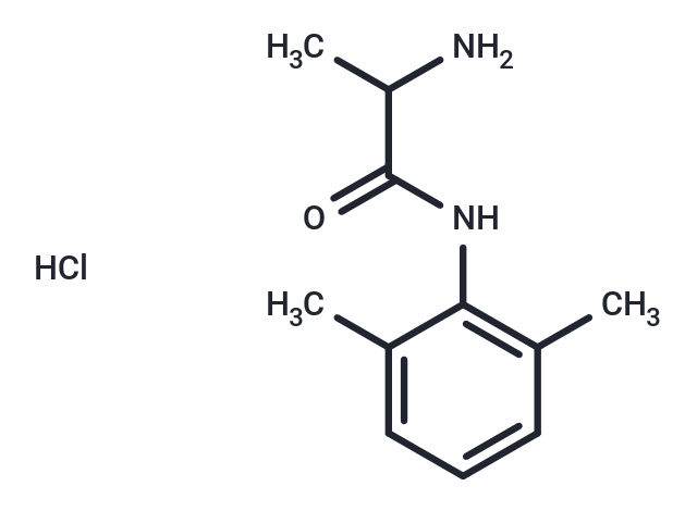 化合物 2-amino-n-(2,6-dimethylphenyl)propanamid,Tocainide hydrochloride