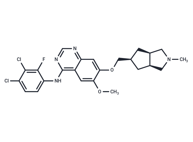 化合物 Tesevatinib,Tesevatinib