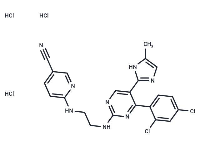 化合物 Laduviglusib三鹽酸鹽,Laduviglusib trihydrochloride