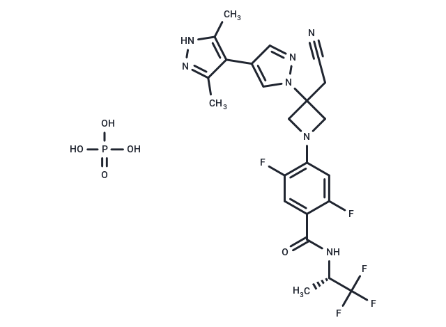 化合物 Povorcitinib phosphate,Povorcitinib phosphate