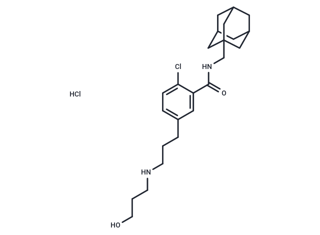 化合物 AZD9056 hydrochloride,AZD9056 hydrochloride