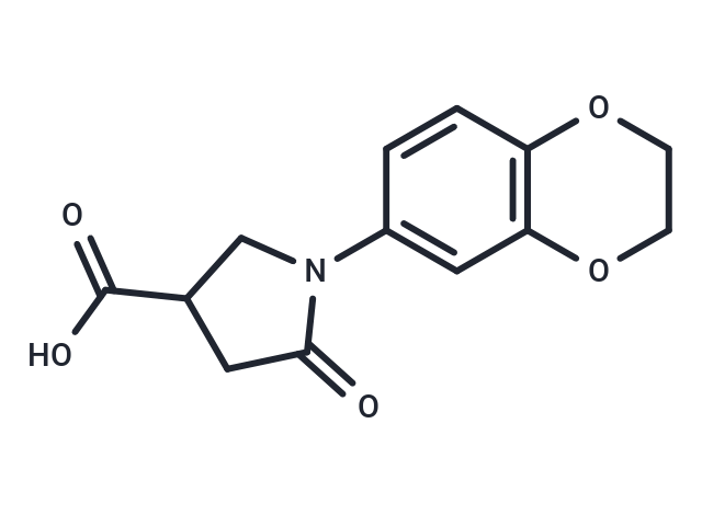 化合物 T8913,1-(2,3-DIHYDRO-BENZO[1,4]DIOXIN-6-YL)-5-OXO-PYRROLIDINE-3-CARBOXYLIC ACID