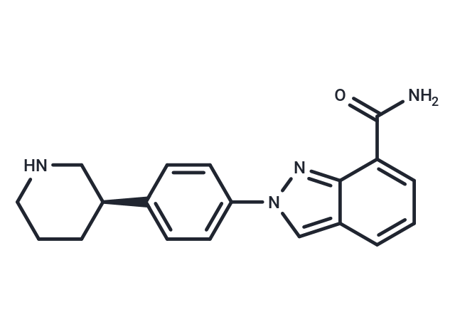 化合物 Niraparib R-enantiomer,Niraparib (R-enantiomer)