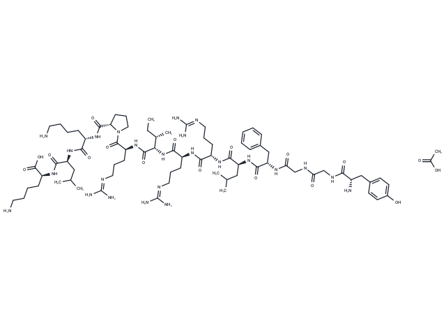 化合物Porcine dynorphin A(1-13) acetate,Porcine dynorphin A(1-13) acetate