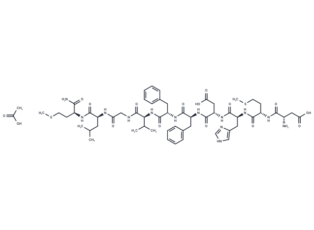 神經(jīng)激肽 B醋酸鹽,Neurokinin B acetate(86933-75-7 free base)