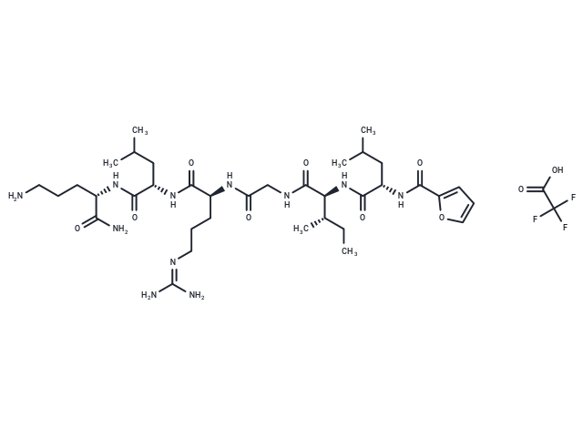 化合物2-Furoyl-LIGRLO-amide TFA,2-Furoyl-LIGRLO-amide TFA(729589-58-6 free base)