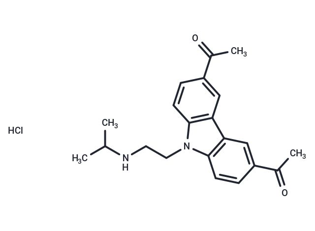 化合物 CBL0137 hydrochloride,CBL0137 hydrochloride