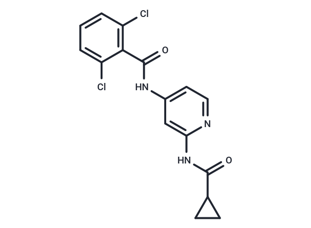 化合物 GDC046,2,6-Dichloro-N-(2-(cyclopropanecarboxamido)pyridin-4-yl)benzamide