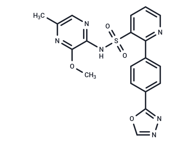 化合物 Zibotentan,Zibotentan