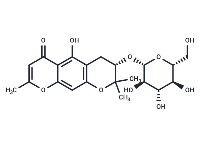 亥茅酚苷,Sec-O-Glucosylhamaudol